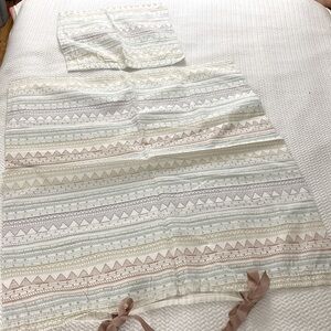 Garbo&friends organic cotton baby blanket cover and pillow case Swedish Nordic